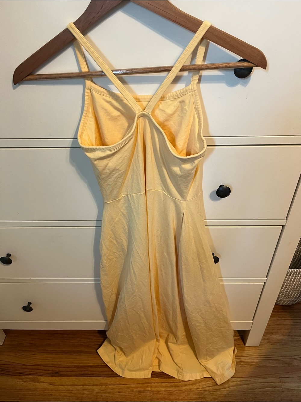 Pact Pale Yellow Spaghetti-Strap Maxi Dress - Picture 5 of 6